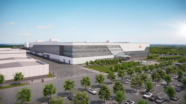Rendering of SK hynix Indiana fab