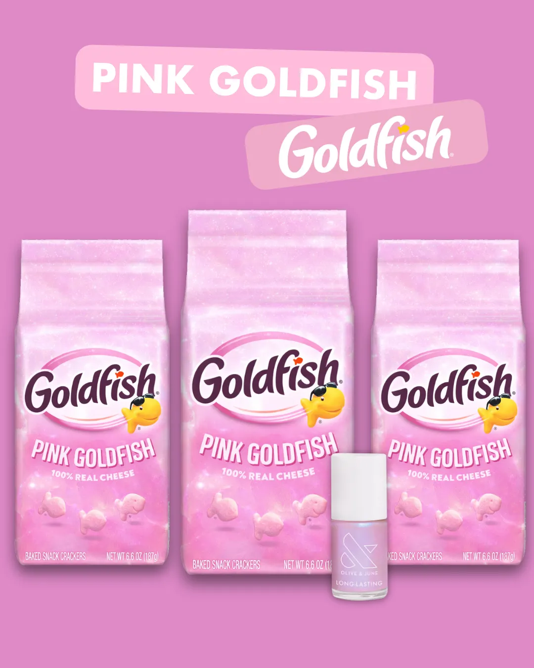 Pink Goldfish