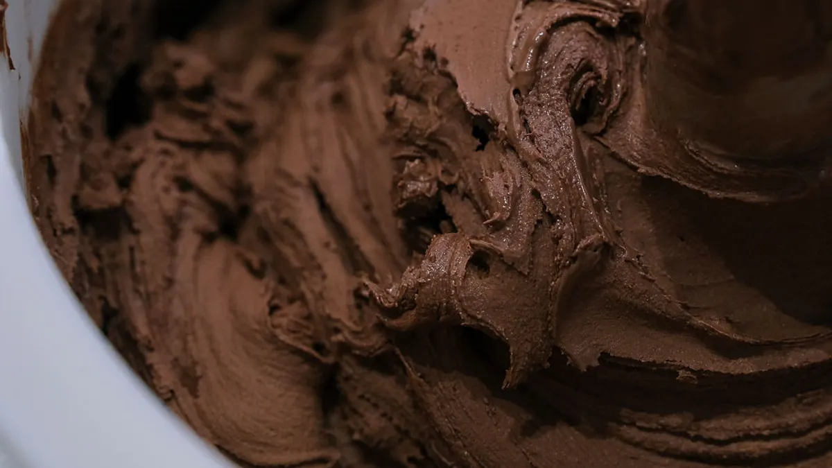 A close up of Italian gelato