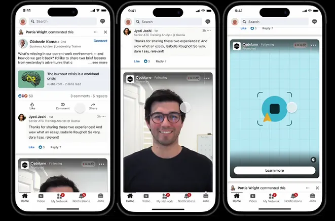 Linkedin’s Adds More Video Ad Options, Including ‘First Impression Ads’