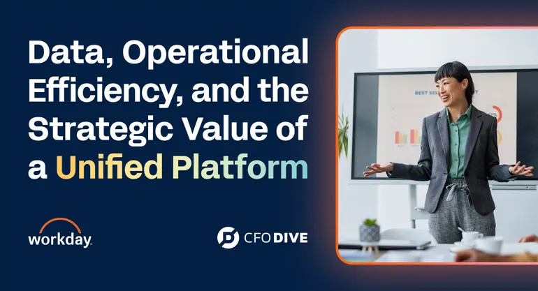 [Podcast] Data + Efficiency, One Platform | CFO Dive