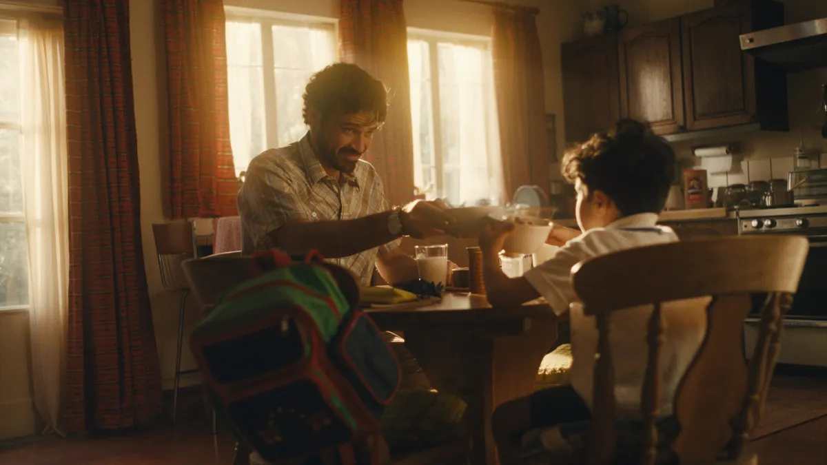 A father and son bond over oatmeal in the first global ad campaign from PepsiCo's Quaker brand.