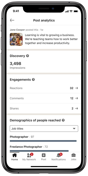 LinkedIn Creator Profile Updates