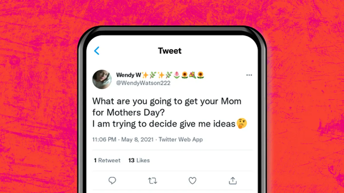Twitter Mother's Day
