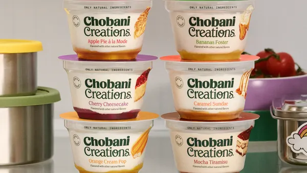 Chobani's new Chobani Creations offering.