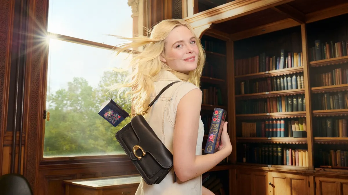 Elle Fanning in a Coach campaign