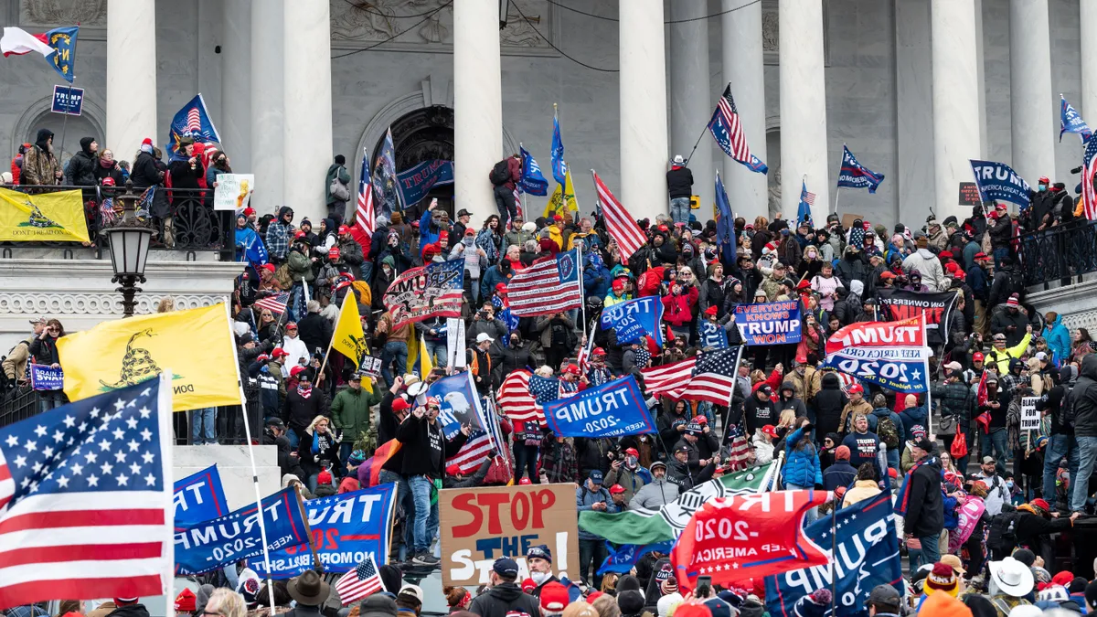 Trump Supporters Storm the Capitol