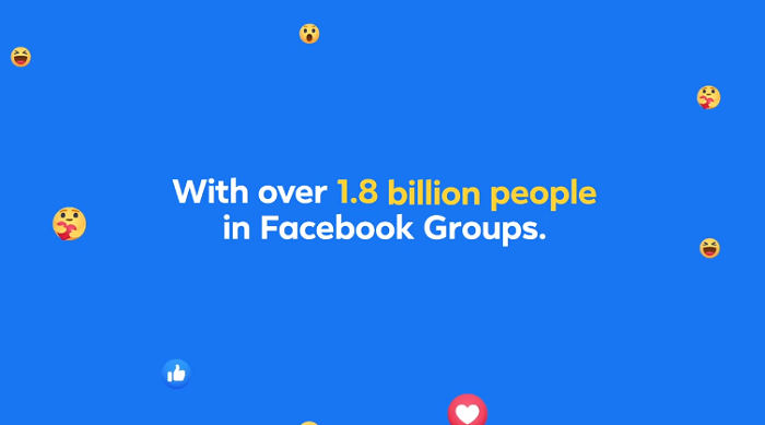 Facebook groups usage