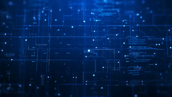 representing a digital landscape