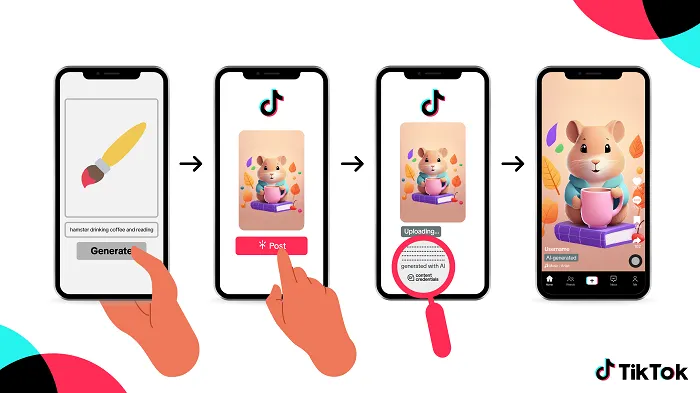 TikTok AI labels