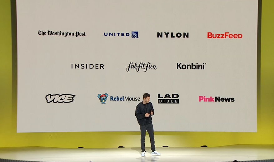 Media partners using SnapKit