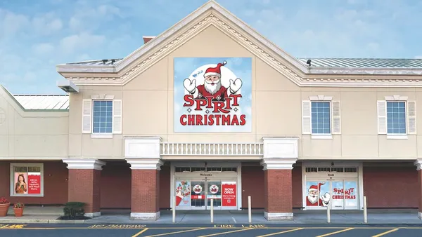 Storefront of Spirit Christmas