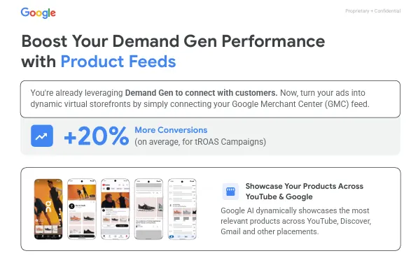 Google Demand Gen Drops