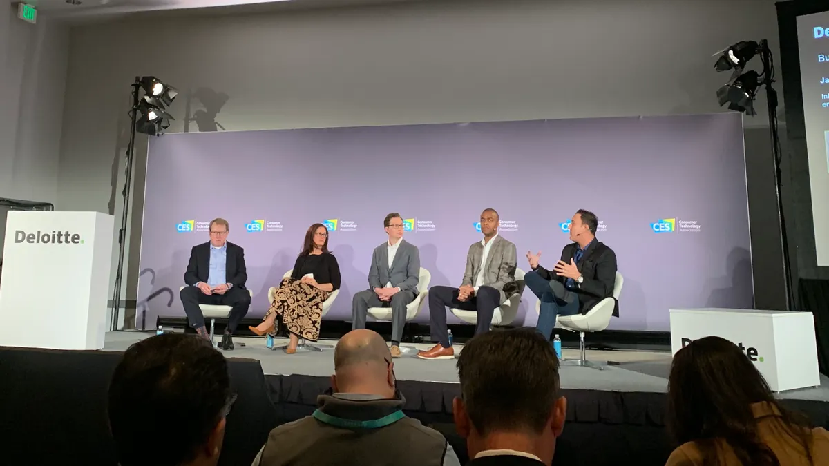 CES panel, Las Vegas