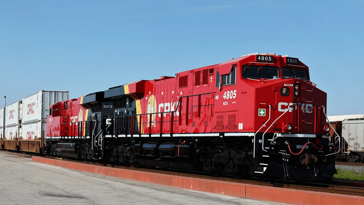 CPKC train Canadian Pacific Kansas City Southern