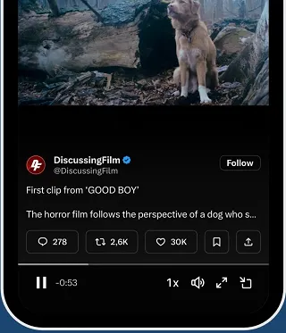 X video update