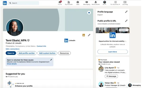 LinkedIn Adds ‘Open to Volunteer’ Option