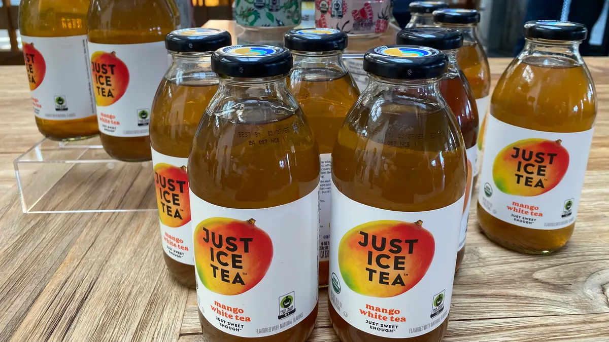 Just Ice tea manufactured by Eat the Change.
