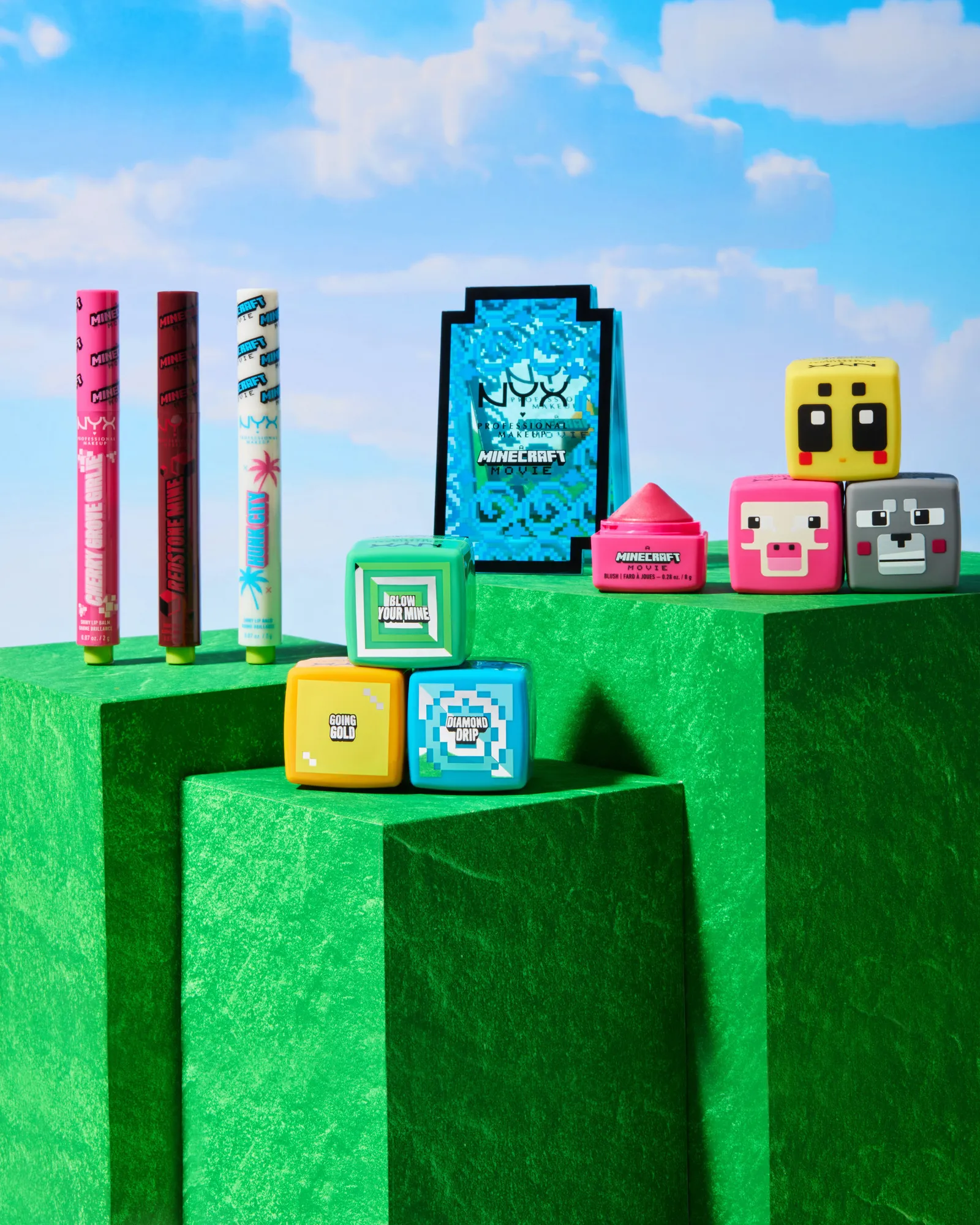 A brand image of Nyx&#x27;s Minecraft collection