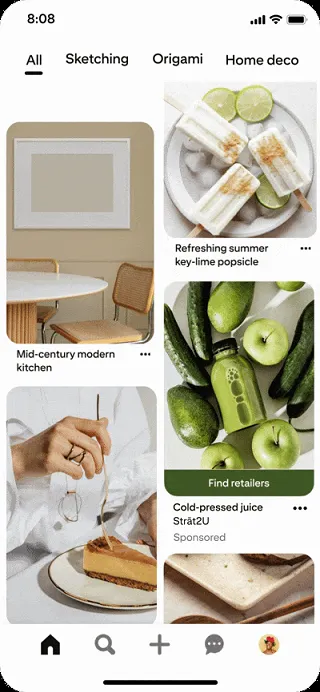 Pinterest where to buy links
