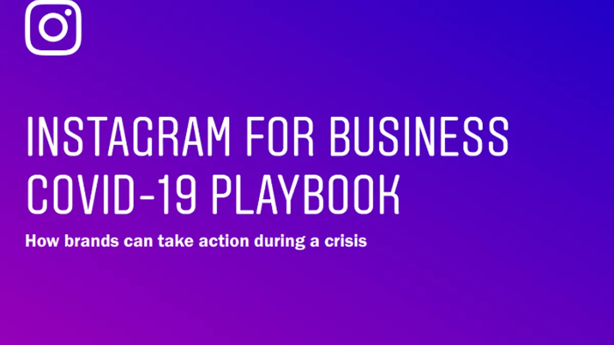Instagram COVID-19 Business Guide