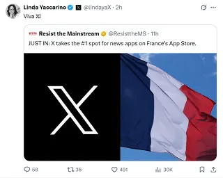 Linda Yaccarino post