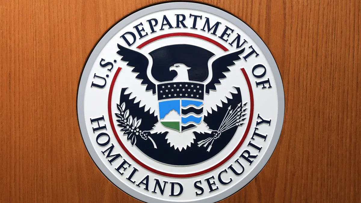 U.S. Department of Homeland Security seal