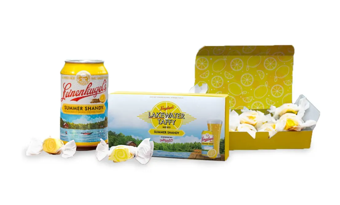 Leinenkugel’s Summer Shandy taffy.