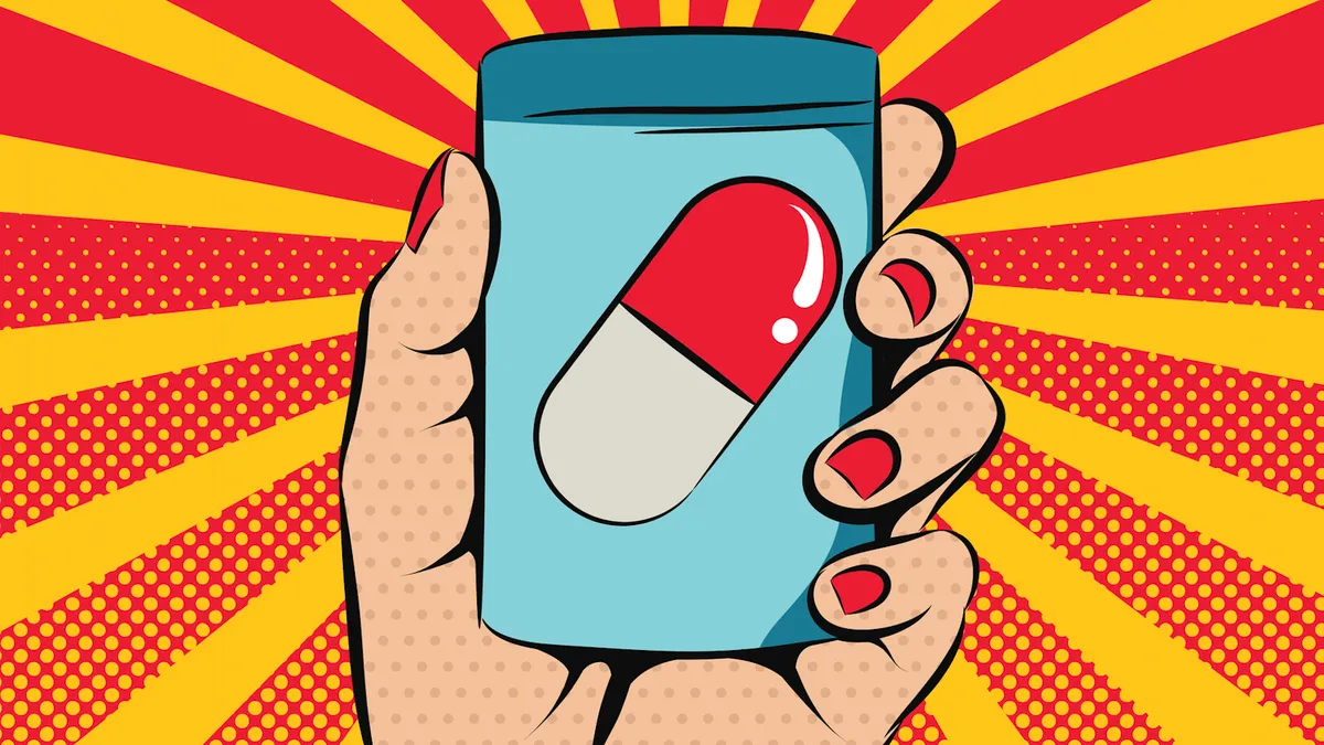 Pill pop art