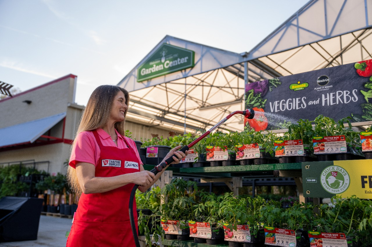 Tractor Supply&#x27;s Garden Center.