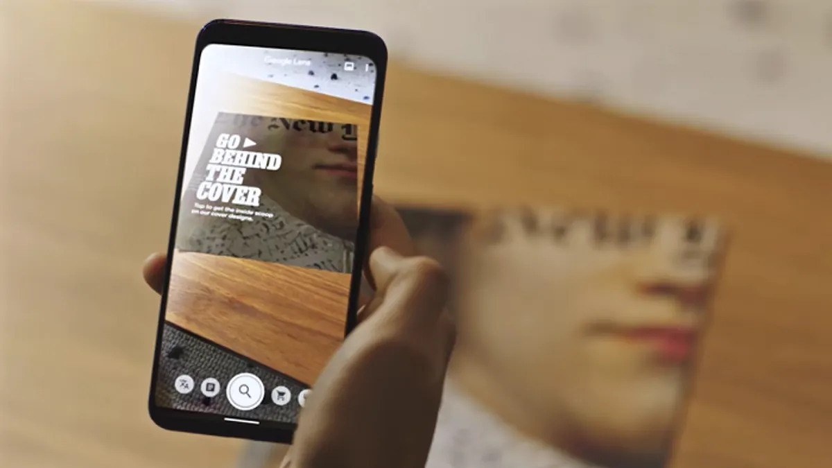 Google Lens New York Times