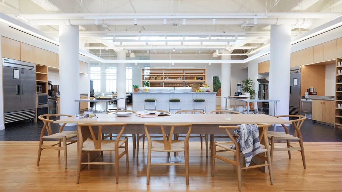 WeWork Food Labs in NYC used for a Restaurant Dive brief