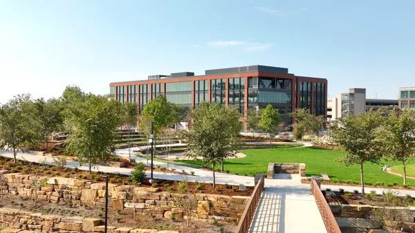 The amphitheater at Walmart's new corporate headquarters in Arkansas.