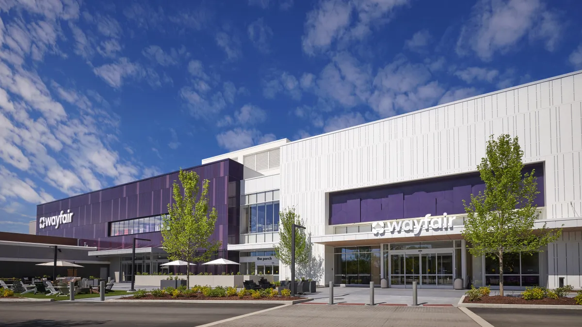 Wayfair's Wilmette store.