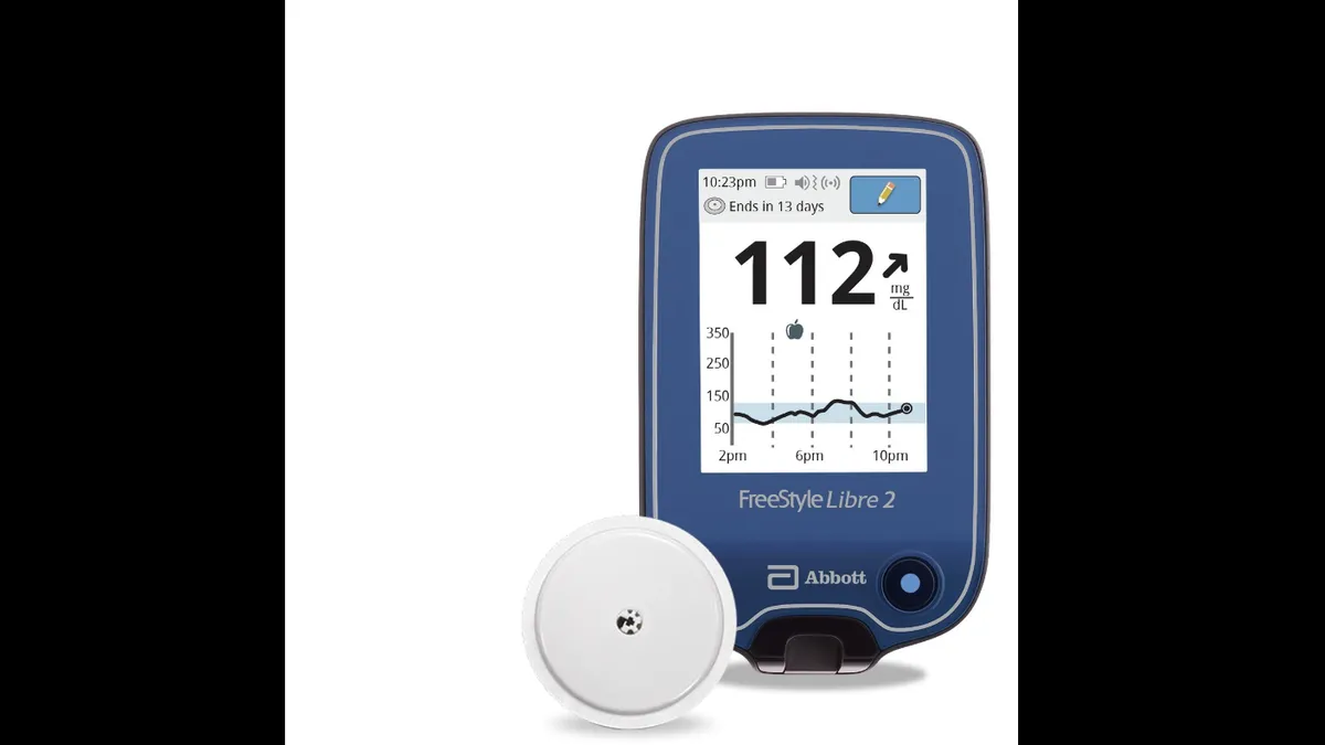 Abbott FreeStyle Libre 2 iCGM device for people with diabetes