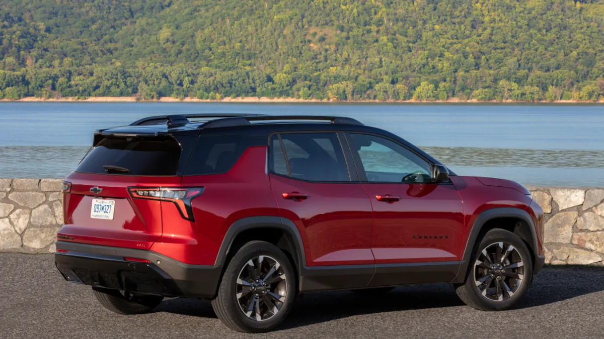 Chevrolet Equinox EV 2024 on street