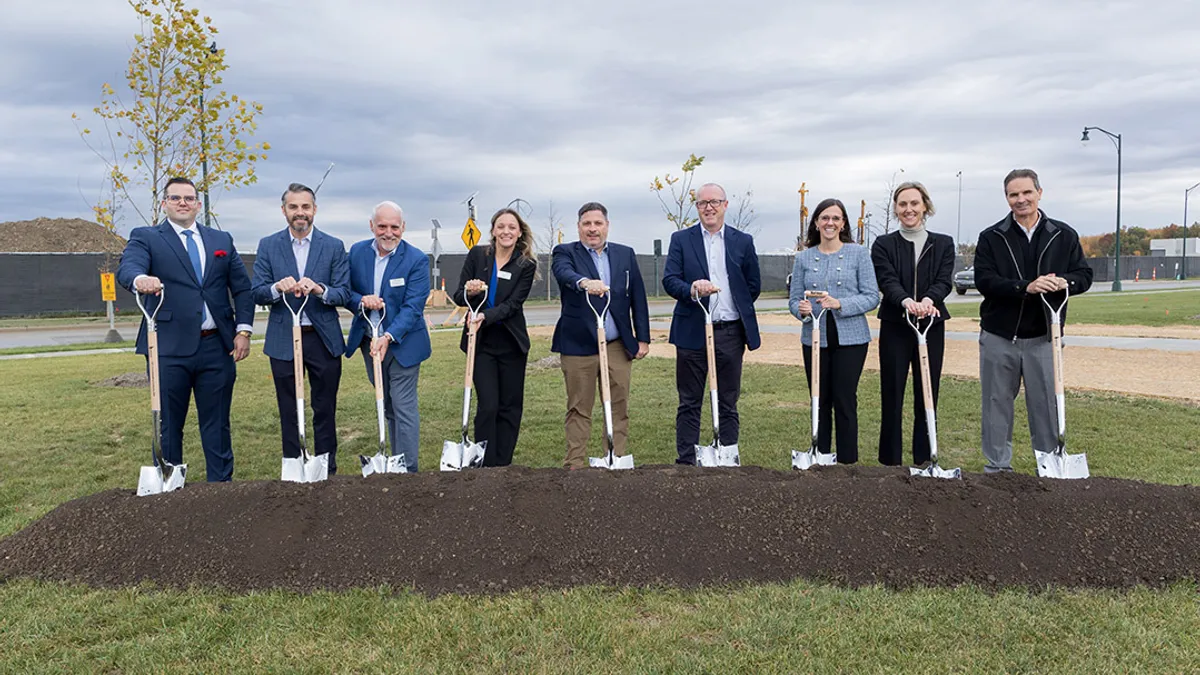 Grounbreaking ceremony for Vantage Data Center campus in New Albany, Ohio