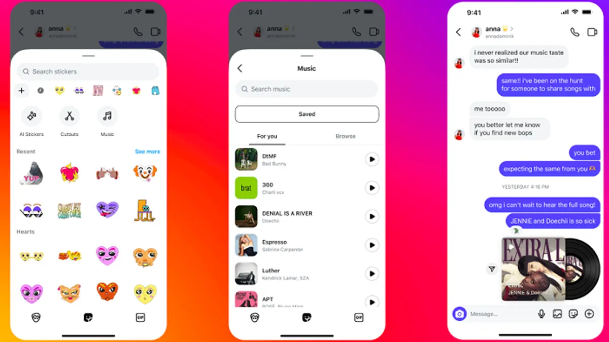 Instagram DM update