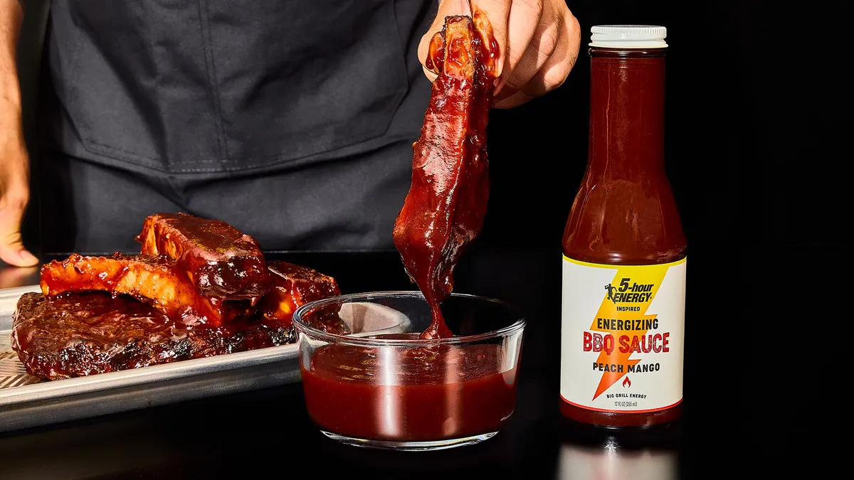 5-hour Energy's limited-edition BBQ sauce.