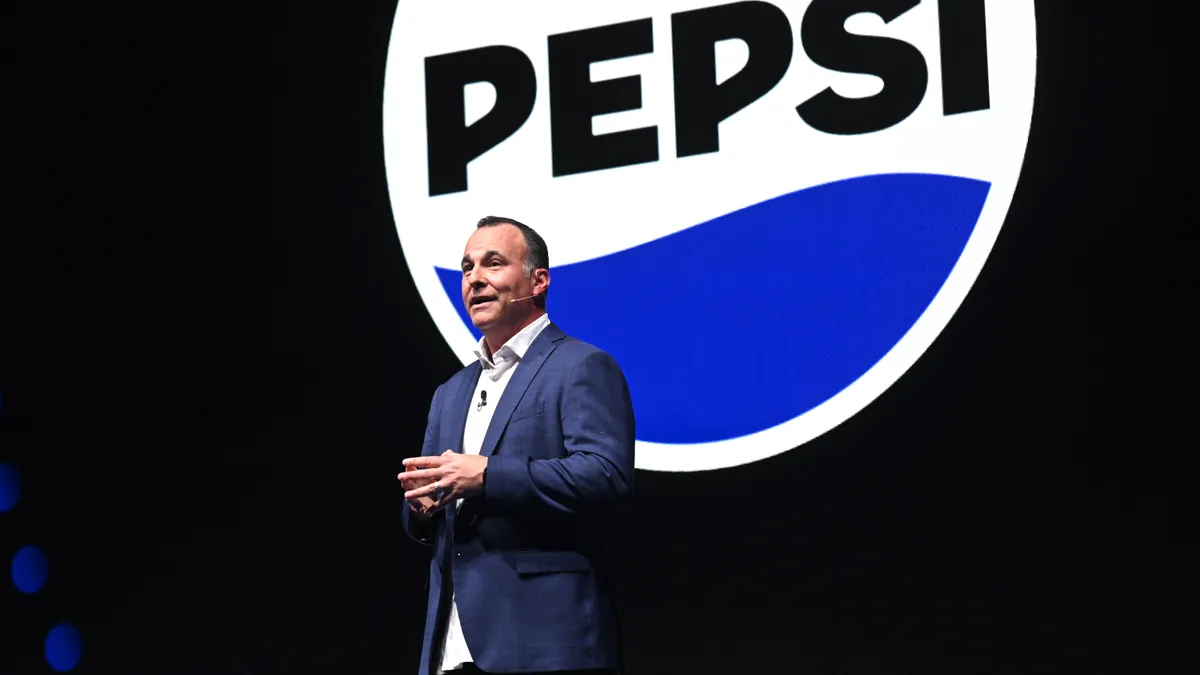 Ex-Pepsi CMO Todd Kaplan on stage