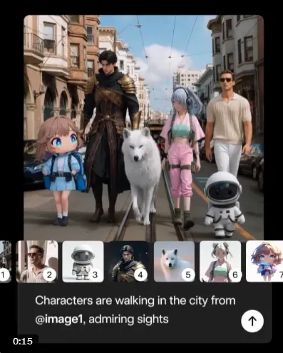 Grok multiple input images