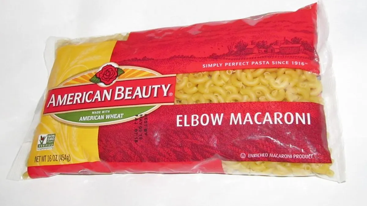 American Beauty macaroni noodles