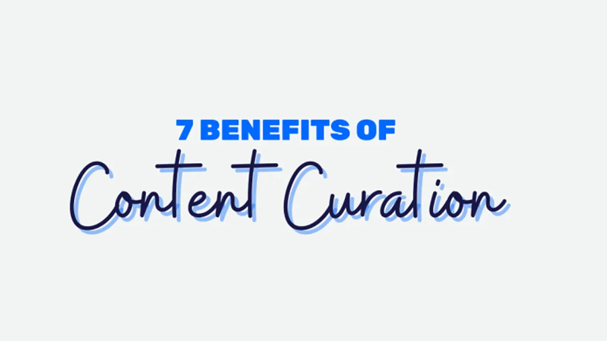 Content curation infographic
