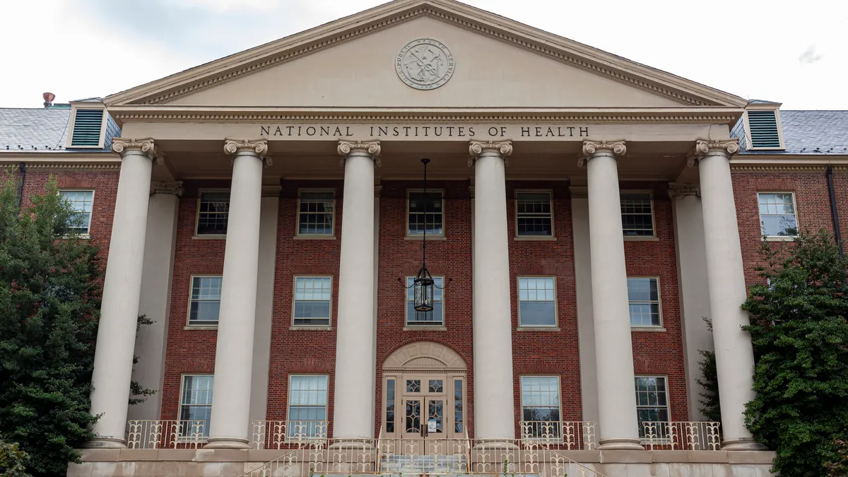 Historic main building of the National Institutes of Health