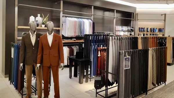 An Indochino shop-in-shop in a Nordstrom store
