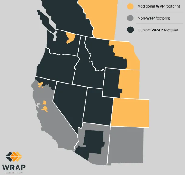 A map of Western Resource Adequacy Program participants.