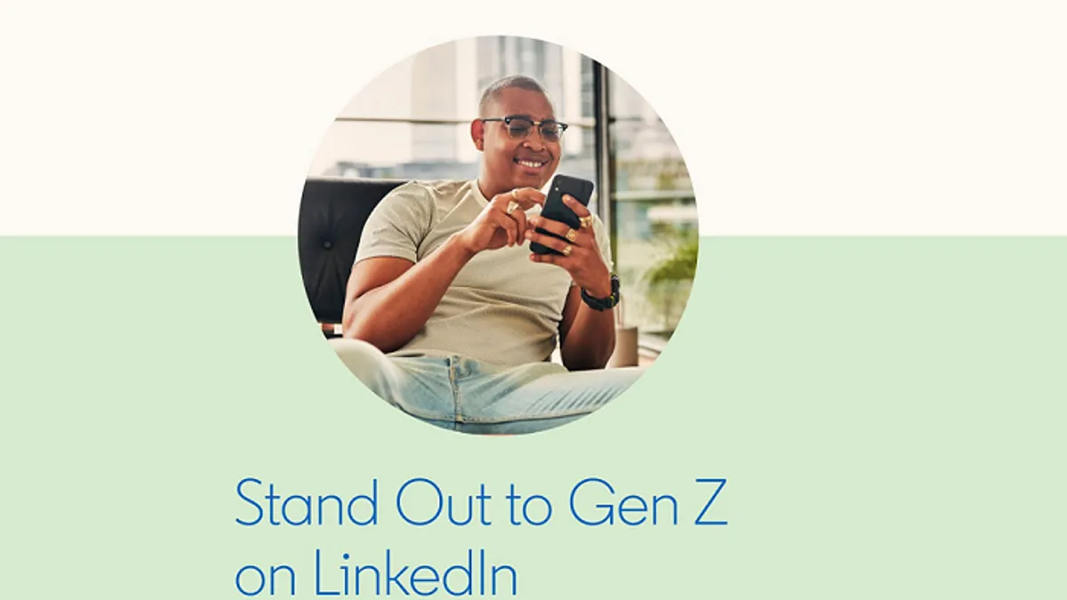LinkedIn Gen Z infographic