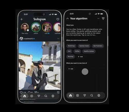 Instagram tests more algorithm controls