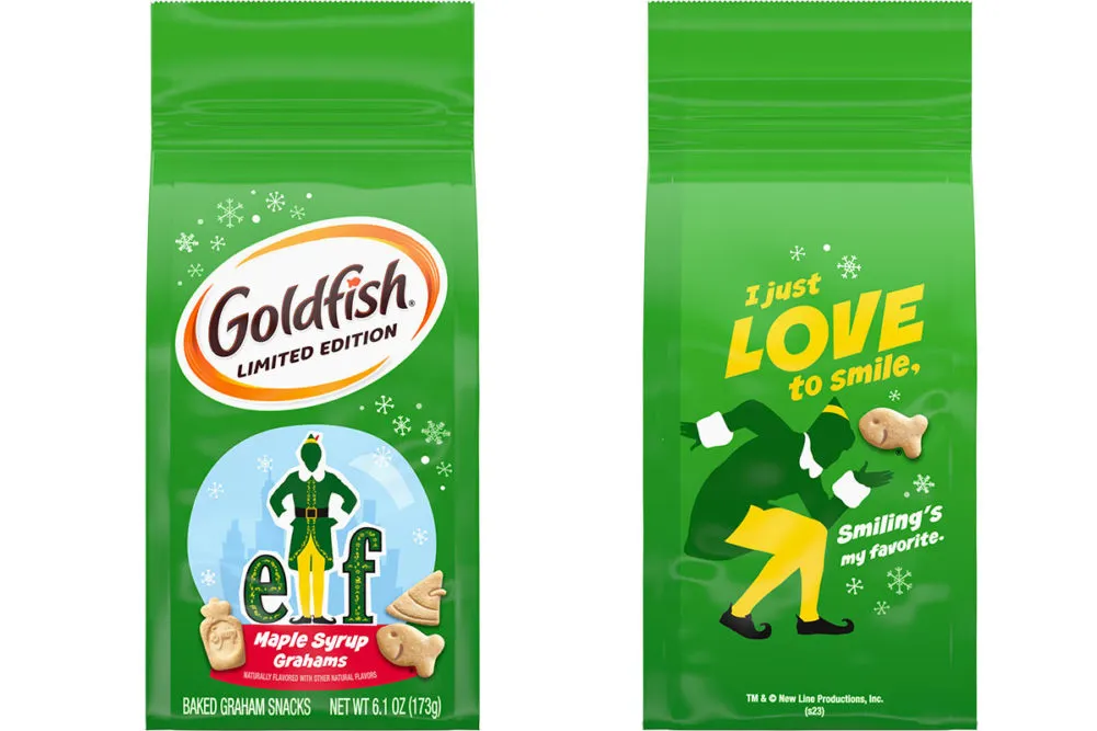 Pepperidge Goldfish Elf Maple Syrup Flavored Grahams