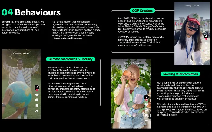 TikTok Scope3 partnership